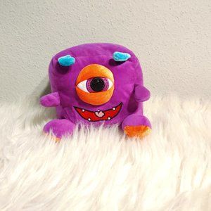 Impact One Eye Purple People Eater Plush Toy  7"